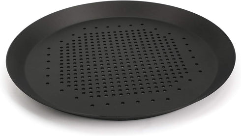 Beasea Pizza Pan 8.5 Inch, Perforated Pizza Pan with Holes, Aluminum Alloy Round Vented Pizza Pans Heavy Duty Pizza Crisper Pan Pizza Baking Tray ...