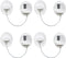 Refrigerator Lock Combination AOSITE Fridge Locks for Adults Mini Fridge Locks for Kids Refrigerator Adhesive (White 4 Pack)...
