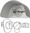 White 10 Pack - Unique Hidden Design for Baseball, Cowboy, Fedoras Hats...