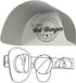 White 10 Pack - Unique Hidden Design for Baseball, Cowboy, Fedoras Hats...