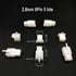 400Pcs 2.8mm 2 3 4 6 9 Pin Automotive Electrical Wire Connector Male Female Socket Plug Header Crimp Wire Terminals Kit for Boat, Car, Motorcycle...