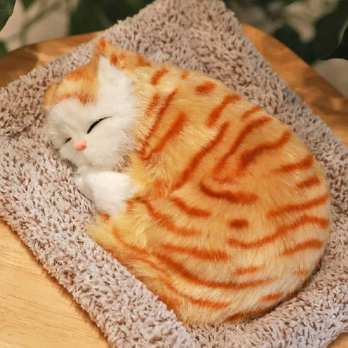 Adorable Orange Cat Plushies Gifts -7 Inches Stuffed Animal Plushie -Send Beautiful Square Gift Bag Cute Toy Gift for Boys and Girls?Christmas Bir...