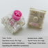 Silent Keyboard Switches,Kailh Box Silent Pink Switches for Mechanical Keyboard,3-pin 35gf Linear/Typing&Gaming/Waterproof Switches(Mute Pink,10Pc...