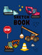 Sketchbook: Cute Truck Sketchbook, Large Blank Sketchbook For Boy, 100 Pages, 8.5" x 11", For Drawing, Sketching & Crayon Coloring (Kids Drawing B...