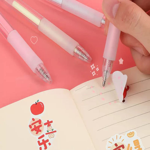 6pcs Ball Point Adhesive Glue Pen with 6PCS Extra Glue Refills, Kids-Friendly Precise Apply and Easy Control, Quick Dry Glue Pen for Crafting, Scr...