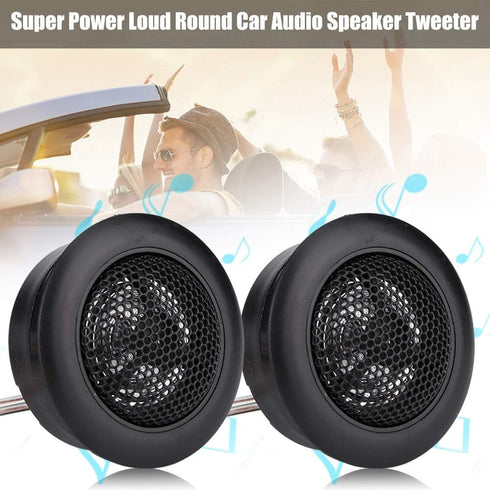 Car Audio Speaker, 2Pcs 12V 150W Auto Mini Super Power Loud Dome Audio Speaker Tweeter Loudspeaker Horn...