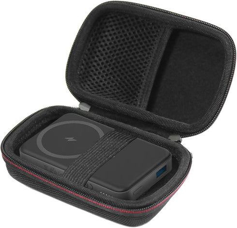 Soft Travel Protective Case for Anker 633 Magnetic Battery (MagGo), 10,000mAh Foldable Magnetic Wireless Portable Charger, 20W USB-C Power Deliver...