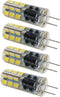 4pcs LED Bulb Lights 3W AC/DC12V Warm White 3000K Bi-Pin Base for Outdoor Lighting Deck Stair Step Path Paver Lights Landscape Bulbs...