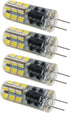 4pcs LED Bulb Lights 3W AC/DC12V Warm White 3000K Bi-Pin Base for Outdoor Lighting Deck Stair Step Path Paver Lights Landscape Bulbs...