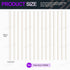 Swpeet 15Pcs Milkly Plastic Rods Assortment Kit, Diameter 7mm Length 250mm Material ABS Round Stick Round Solid Bar DIY Model for DIY Toys Buildin...