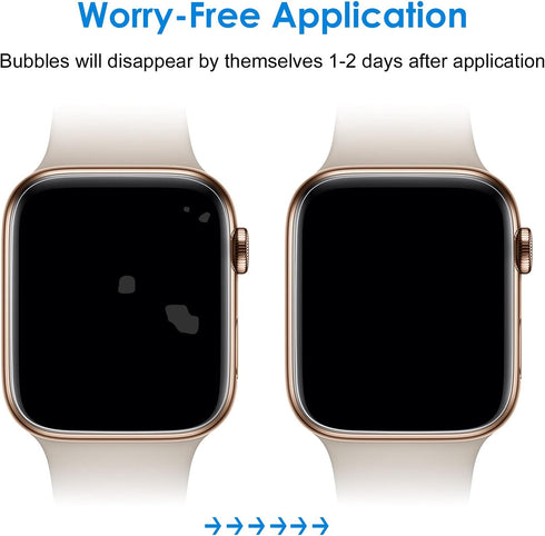 JETech Screen Protector Compatible with Apple Watch SE (2022/2020) /Series 6 5 4 40mm, TPU HD Clear Full Coverage Film, 3-Pack...