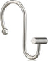 Nickel Shower Curtain Hooks, Rust Proof Shower Curtain Rings for Bathroom, Silver Metal Decorative Shower Curtain Hooks Hangers for Shower Curtain...