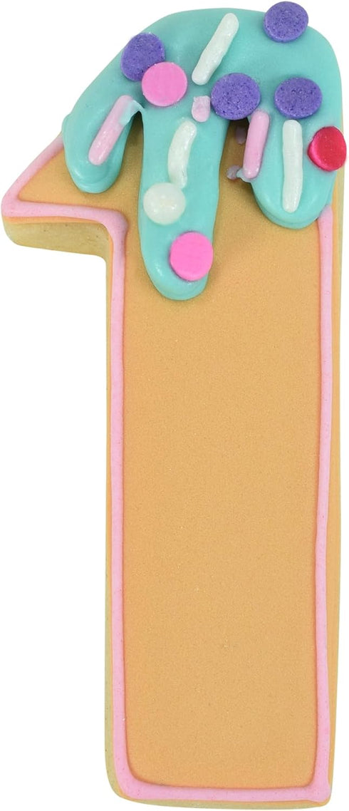 R&M International Numbers 3" Cookie Cutters, Assorted Colors, 9-Piece Set...