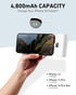 Mini Portable Charger for iPhone with Built in Cable, 4,800mAh Small Power Bank Fast Charging, Compatible with 14/14 Pro Max/13/13 Pro Max/12/12 P...