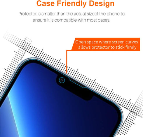 Screen Protector for iPhone 13 pro max iPhone 14 Plus Anti Blue Light Screen Protector Compatible with iPhone 14 Plus iPhone 13 pro max 3 Pack...