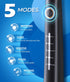 Sonic Electric Toothbrush for Adults, Power Electric Toothbrush with 8 Brush Heads, Travel Case, 40000 VPM Deep Clean 5 Modes, Rechargeable Toothb...