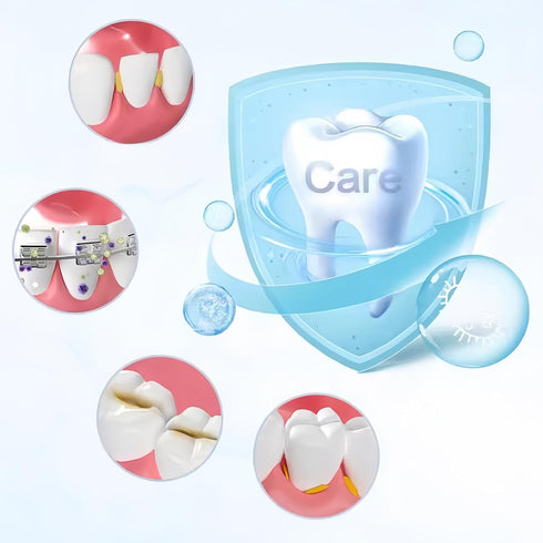 Interdental Brush,200PCS Braces Brush for Cleaner Tooth,5 Different Sizes Toothpick Dental Tooth Flossing Head,Oral Teeth Braces Tooth Cleaning To...