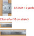 3/5 Inch x 15 Yards White Elastic Sewing Bands Knit Elastic Spool (0.6Inch)...