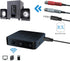 KN321 Wireless Bluetooth 5.0 Audio Transmitter Receiver, 2 in 1, TV Computer Adapter, Audio Transmitter and Receiver one Key Switch, high Compatib...