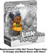Replacement Part for Little People Tessa and Pumpkin Halloween Playset - CJD01 ~ Replacement Little Girl Tessa Figure in Orange and Black Dress wi...
