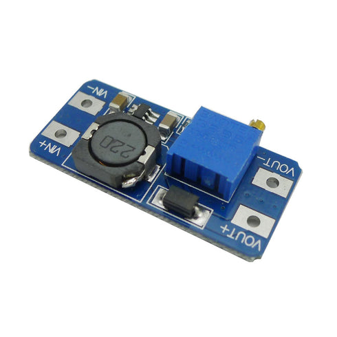 MT3608 DC-DC Step Up Boost Power Converter Adjustable 2A Module Step Up Voltage Regulator Board Input 2-24V to Output 5V-28V (Pack of 5)...