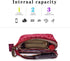 5 Pockets Canvas Crossbody Bag Purse for Women Summer Beach Bag Shoulder Bags Phone Bag Travel Bag Pouch Bags...