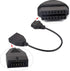 OBD2 to OBD1 GM Adapter,OBD1 12 Pins to OBD2 16 Pins Diagnostic Tool Connector Adapter Cable Replacement for GM...