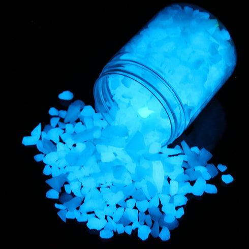 Glow in The Dark Gravel Stones Rocks, Aquarium Gravel, Glow Rocks Stones,Decorative Rocks for Fish Tank Aquarium Garden Planter Landscape Decorati...