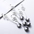 Music Note Spoons 6-Pack Creative Cute Teaspoons 18/10 Stainless Steel Staff Musical Notation Shaped Coffee Spoons by IRONX (silver-music note)...