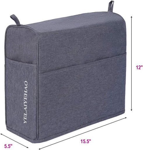 Single Serve Coffee Makers Cover for Keurig Coffee Maker K-Slim (grey, 15.5"X5.5"X12")...