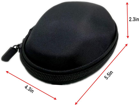 Hard Travel Mouse Case for Razer Basilisk Ultimate X/Basilisk V3 Pro/Logitech MX Master 3 /3S/ Master 2S / 2/MX Master Advanced Wireless Mouse, fo...