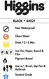 Higgins Pigmented Drawing Ink, Black, 1 Ounce Bottle (44021)...