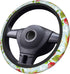 Flower Butterfly Steering Wheel Cover Women Girl Car Accessories Interior Universal 15 Inch Auto Anti-Slip Steering Wheel Protector for Truck SUV ...