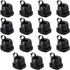 Fielect Round Cable Wire Strain Relief Bush Grommet Round Strain Relief Bushing Electric Cable Protection Cord Buckle 6N-4 15 Pcs...