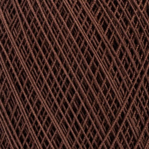 Aunt Lydia Classic Fudge Brown Crochet - 3 Pack of 350y/320m - Cotton - Gauge 10 - Crochet......