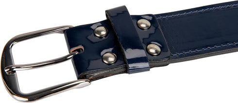 Champro Patent Leather Athletic Belt, Navy, Adult 3X-Large...