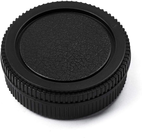 Camera Body Cap and Lens Rear Cap Cover Replacement Set for Olympus OM Mount Cameras and Lens,2 Sets...