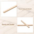 PATIKIL 3/8 Inch Dowel Rods Wood Sticks, 10 Pcs 6 Inch Long Square Wooden Dowels Unfinished Hardwood Sticks for Craft DIY Supplies...