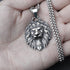 JWM Men's Punk Pendant Necklace Jewelry for Men Women with 23.6'' Stainless Steel Square Pearl Chain...