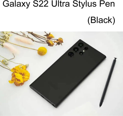 Black Galaxy S22 Ultra Pen for Samsung Galaxy S22 Ultra 5G Touch Screen Stylus Pen Replacement Parts for Samsung Galaxy S22 Ultra S Pen No Bluetoo...