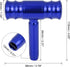 X AUTOHAUX Universal T-Handle Car Gear Shift Lever Knob Shifter Replacement Blue...