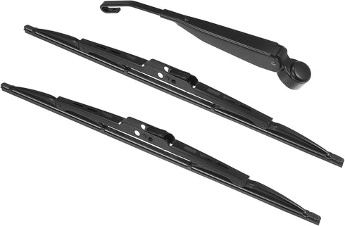 ACROPIX Rear Windshield Wiper Blade Arm Set Back Wiper Assembly Replacement Fit for Chrysler Town & Country 2008-2010 for Dodge Caravan 2008-2010 ...