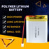 3.7V 1800mAh 844252 Lipo battery Rechargeable Lithium Polymer ion Battery Pack with JST Connector...