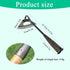 Garden Hoe All-Steel Hardened Hollow Hoe, Sharp Durable Garden Weeding Tools, Garden Edger Weeder Portable Household Vegetable Garden Shovel for B...