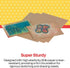 School Smart Kraft Paper Sheets, 60 lb, 12 x 18 Inches, Brown, Pack of 100 - 086642...