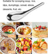 2 Pieces Stainless Steel Soup Spoons Dinner Spoons Soup Spoons Chinese Soup Spoon Asian Soup Spoon Table Spoons Tasting Spoon for Home Restaurant ...