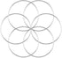 Worown 6 Pcs 10 Inch Floral Wreath Hoops, Silver Metal Rings for Making Wedding Wreath Decor and Wall Hanging Craft...
