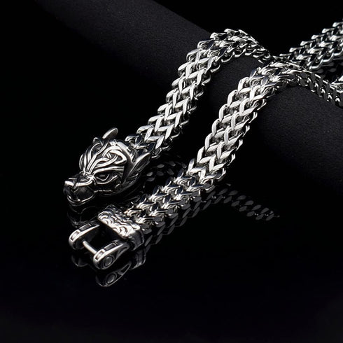 GelConnie Viking Bracelet for Men Thor's Hammer Bracelet Norse Bracelet Viking Arm Rings for Women Stainless Steel Biker Bracelet Viking Dragon Br...