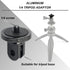 Universal Helmet Adhesive Sticky Mount for Action Cameras, Includes 4 Curved/Flat Mounts, 2 Anchors, 2 Base Mounts, 2 Tripod Adapters, Compatible ...