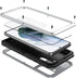 Marrkey Metal Case for Galaxy S21 Case,Full Body Protective Cover Heavy Duty Shockproof Tough Armour Aluminum Alloy Case with Silicone Built-in Sc...